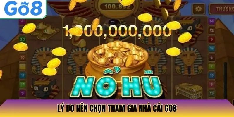 Lý do nên chọn tham gia nhà cái Go8